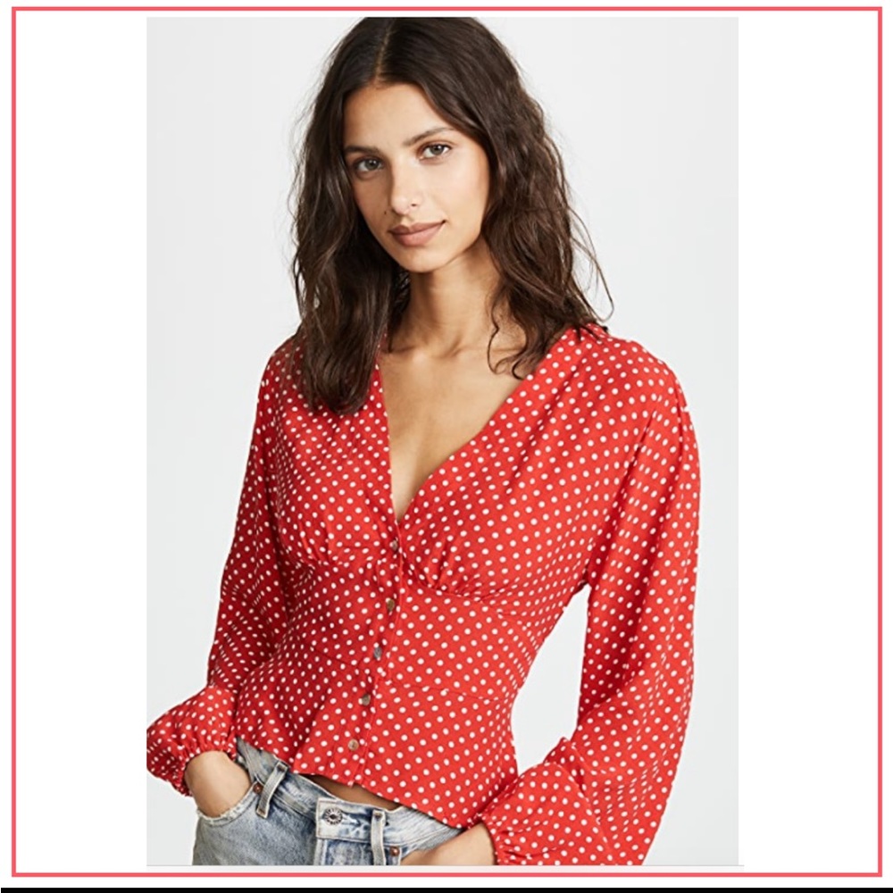 NWT FREE PEOPLE Love Street Top - Picture 1 of 10